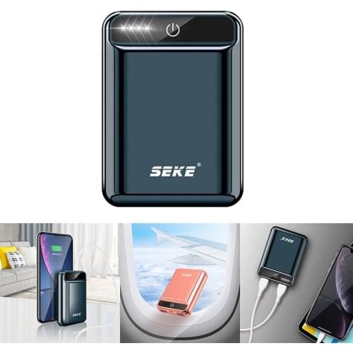 SEKE 10000MAh Power Bank 2XUSB+Micro-Charger,External Battery Pack for Nintendo Switch iPhone Samsung
