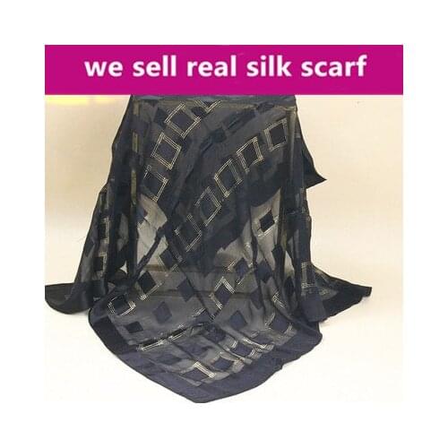 #s133 silk CHIFFON + SILVER/GOLDEN BURNT OUT scarf color:black,85*85cm women