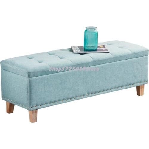 Simple Cloth Sofa Stool Clothing Store Rest Stool Storage Stool Bench Foyer Try Changing Shoes Stool Bed Tail Stool