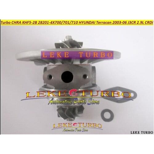 Free Ship Turbo Cartridge CHRA RHF5 KHF5-2B 28201-4X700 28201-4X701 4X710 Turbocharger For HYUNDAI Terracan J3 J3CR 2.9L CRDi