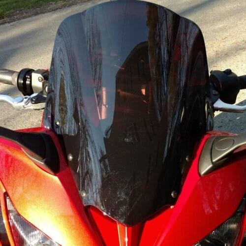 Windscreen For 2012 2013 2014 2015 Yamaha FZ1 1000 S FZ1S Fazer 2007 2008 2009 Wind Screen Deflectors Windshield Smoke Iridium