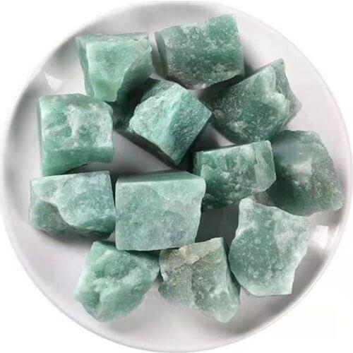 Green Aventurine Raw Specimen Crystals Healing Stones For Decoration