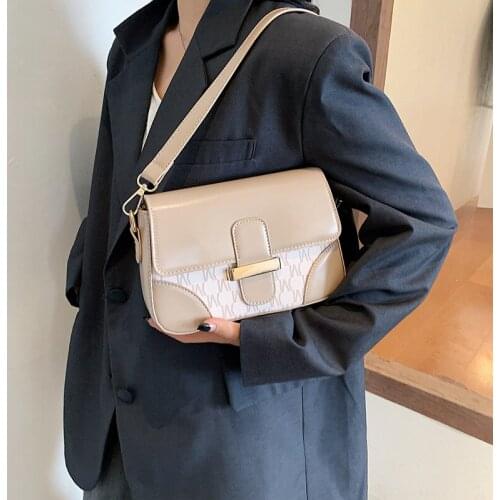 Retro Small Bag PU Leather Crossbody Bags For Women 2020 Shoulder Handbags Female Fashion Travel Totes Lady Underarm Bag