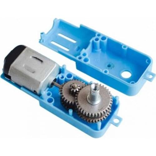 1:90 Metal Gear Motor DC 3V-6V All Metal/Half Metal Single Axis Gear Motor Robot Intelligent Vehicle Speed Reducer TT Motor