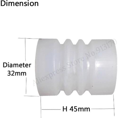 2 pcs Silicone Seal Ring Tube Elastic Sealing Pipe Spare Parts Accessories Soft Ice Cream Machine Replacements