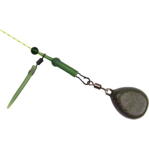 25Pcs/Set 8mm complete carp fishing Rolling Quick Change Swivels Chod Rig Buffers Carp Fishing Accessories