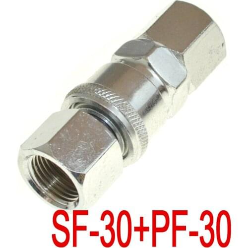 3/8 incn 3/8'' BSP thread Female Air Compressor Pneumatic Quick Coupler Connector Socket Fittings Set SF-30 PF-30