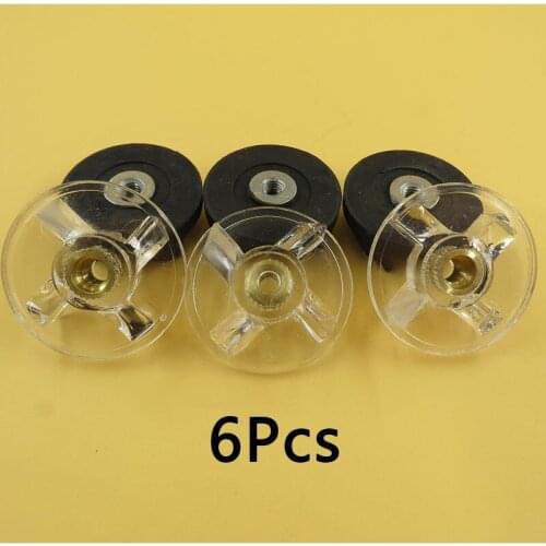 6 Replacement Spare Parts Blender Juicer Parts 3 Rubber Gear 3 Plastic Gear Base For Magic Bullet 250W 38% Off