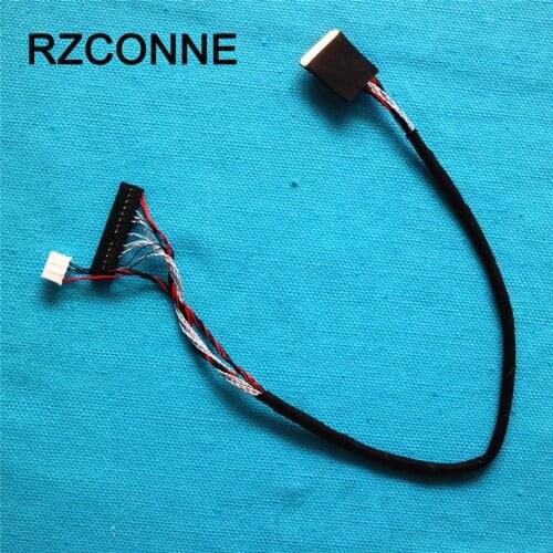 Double 6bit 40 Pins 0.4mm LED LVDS Cable driver board connected wire for LP171WU4 LP154WP4-TLA1 LCD Screen