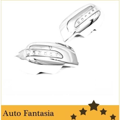 Chrome Side Mirror Cover with LED Side Blinker for Mazda 6 / Atenza 09-12