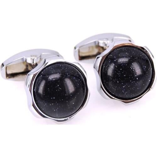 Crystal Cufflinks high quality mens shirt blue star Cufflinks French Wedding Shirt cufflinks, free air freight