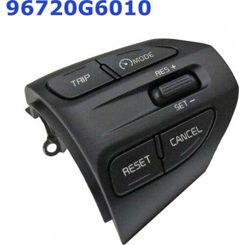 Cruise Control Switch Steering Wheel Buttons 96720G6010 Fit for Kia RIO K2 Picanto X LINE 2017 2018 2019