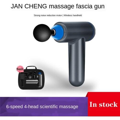 JAN CHENG Massage Fascia Gun Body Muscle Deep Fascia Massager Muscle Pain Exercising Relaxation Slimming Shaping