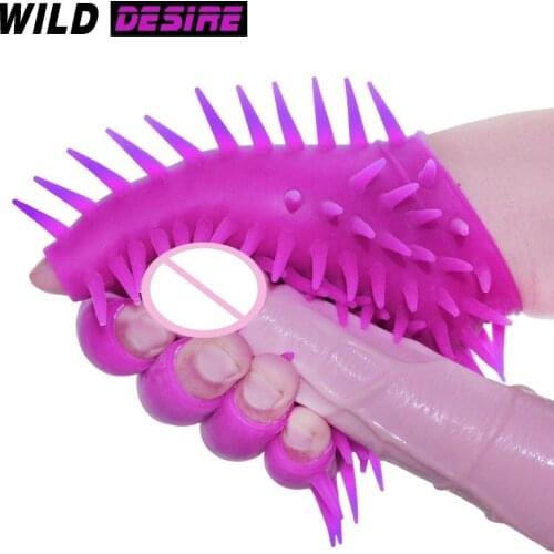 New Intimate Goods Sex Tools For Men Spike Sexy Gloves Male Masturbation Erotic Toys For Couples Adults 18+ Strapon Cock Massage
