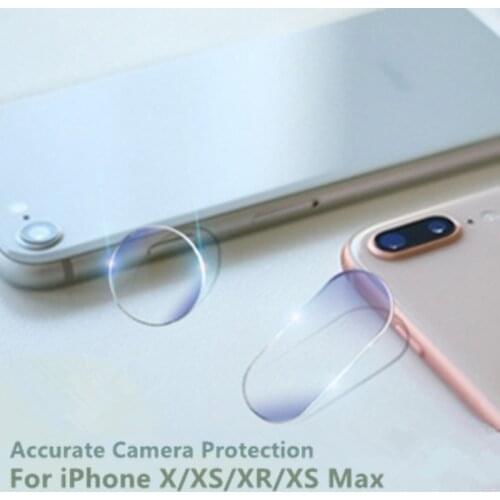 Camera Lens For iPhone X 7 8 6s Plus XR XS Max Cristal Templado Glass Protection for Apple iPhone Phone Lens Protector Pantalla