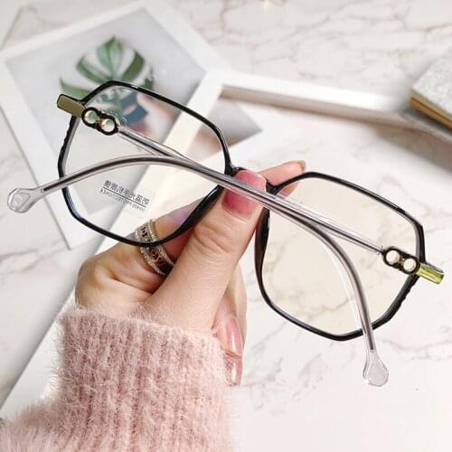 Blue Light Blocking Glasses Anti Eye Strain Fashion Metal Frame Glasses For Reading Play Computer d88