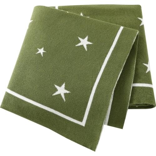 Baby Blankets Super Soft 100%Cotton Knitted Newborn Boy Girl Swaddle Wrap Quilts 100*80cm Toddler Infant Stroller Bedding Covers