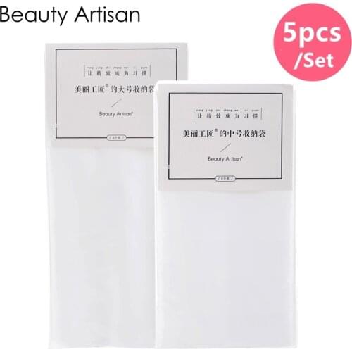 5Pcs Makeup Organizer translucent pull edge travel pouch Luggage storage sealing bag clothing bags underwear shoes sorting bags