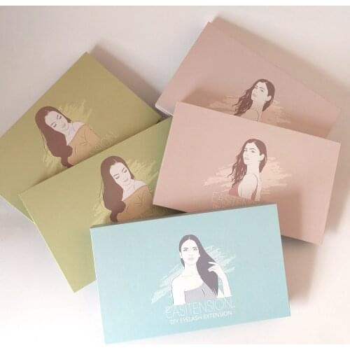 EASITENSION Dovetail Eyelashes Kit Half Diy Segments Lash Wispy Eyelashes Natural Cluster Eyelash Clusters Bundles