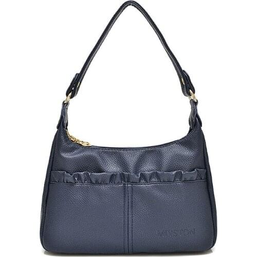 Casual Solid Color Crossbody Women Shoulder Bags 2021 Ladies Vintage Elegant Small Handbag Pu Leather