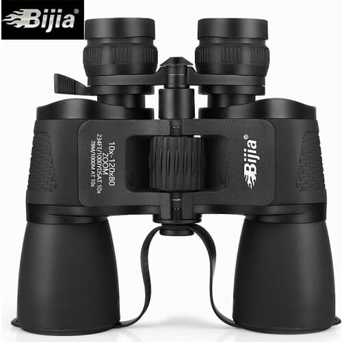 HD Quality 10-120x80 Professional Monocular Power Binocular Flexible Focus Long Range Zoom Nitrogen Waterproof Telescope Hunting for Adults