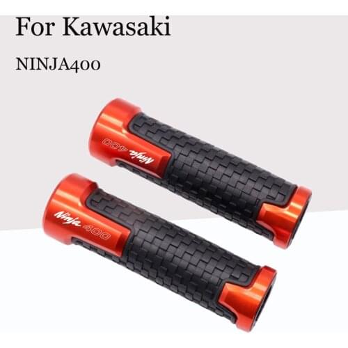 For Kawasaki NINJA400 Motorcycle Modified Handle Rubber Sleeve Throttle Grip Gloves CNC Non-slip Grip Accessories