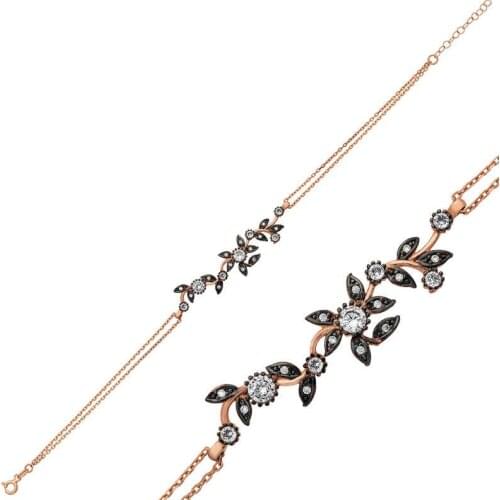 Tevuli 925 Sterling Silver Flower Women 'S Bracelet