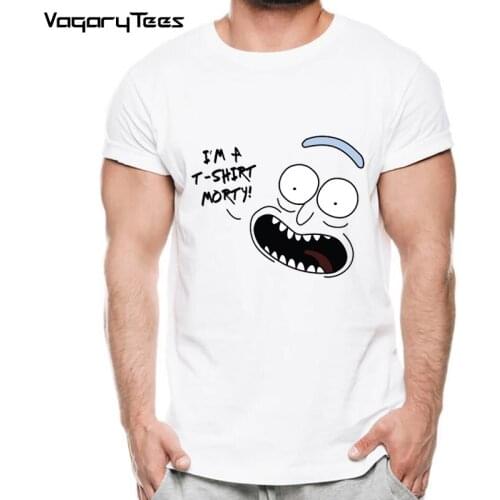 Funny Science fiction sitcom Printed T-Shirt Mens Cartoon Customied T Shirt High Quality Male Hipster Tee Tops