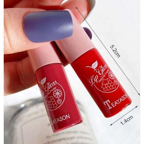 10Pcs/Set Liquid Lipsticks Long Lasting Non-stick Safe Ingredients Unfading Nourishing Lip Gloss for Gifts 2021