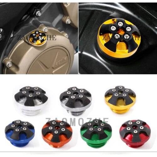 M20*2.5 Motorcycle Accessories Engine Oil Filler Cap Plug Screw Cover For YAMAHA T-MAX 500 TMAX500 2008 2009 2010 2011 2012 2013