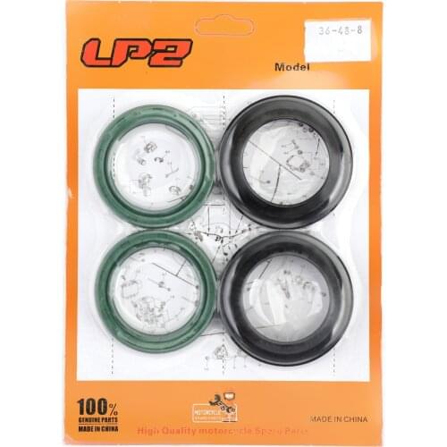 Areyourshop for Suzuki PE175 PE250 PE400 RG250W 1977-1984 Front Fork Oil Seal Dust Cap Repair Rebuild Kit for Kawasaki Z650 Z750