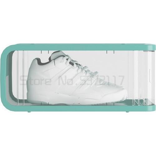 Household shoe box transparent drawer shoe rack shoe cabinet storage artifact space saving shoe box shoe storage box