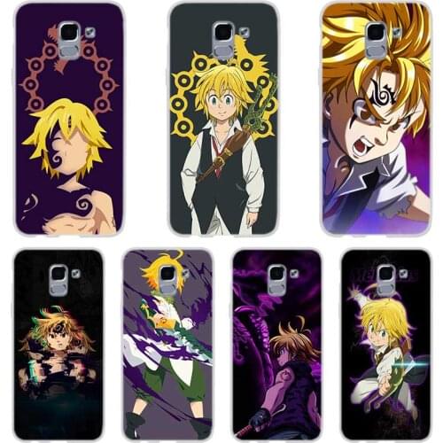Phone case For Samsung Galaxy J6 J4 J8 Plus J7 2018 J3 J5 J7 Prime Pro 2017 2016 Covers Nanatsu no Taizai Seven Deadly Sin