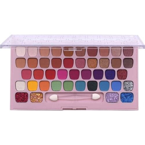 Febble 43 color eyeshadow palette shimmer matte paleta de sombras for women makeup sombra palette maquillage yeux oogschaduw