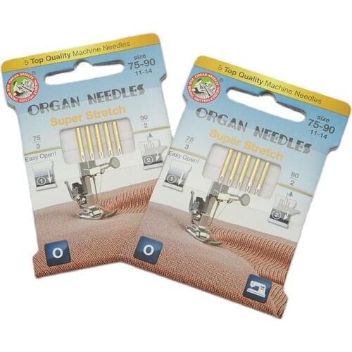 Organ Needle Domestic Sewing Machine Parts Microtex Sewing Neddles 11/14 Anti-jump Needle