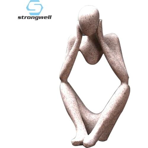 Resin Man Model Miniature Crafts Hotel Home Decor Accessories Birthday Gift Man Figurines Decoration The Most Fun Toy Gifts