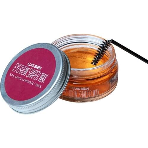 Luis Bien Eyebrow Shaper Stabilizer Wax Enhances Eye Soap Makeup Tools With Brush Vitamin E Permanently Effective 48 Hours 50 Ml