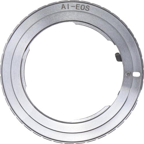 Adapter Ring for Nikon AI AF F Lens to Canon EOS 7D 6D 5D Mark II III 760D 750D