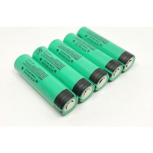 20pcs/lot New Original For Panasonic 18650 NCR18650A Rechargeable Lithium Battery 3.6V 3100mAh Batteries Cell For laptop