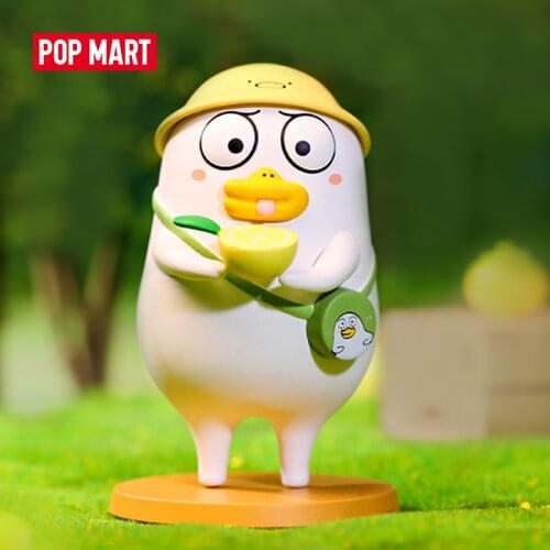 POP MART Duckyo Friends Emoji Package Series Random Blind Box Collectible Cute Action Kawaii Figure Gift Kid Toy Free Shipping
