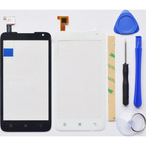 BINYEAE 4.5''Touch Screen For Lenovo A526 Digitizer Touch Panel Glass Lens Sensor Free Tools+Adhesive