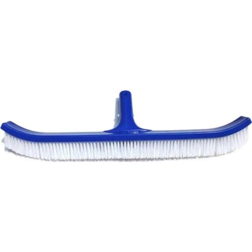 18 Inch Blue Swimming Pool Brush Handle Clean Brush Pool Wall Brush Swimming Cleaning Tools Cleaning Equipment