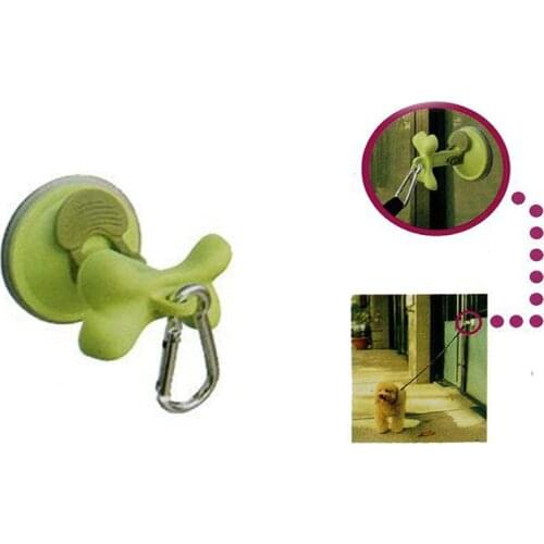 Pet Dog Parking Wash Pull Rope Fixed Sucker Hang Buckle Outdoor Dog Tub Restraint Suction Cup Hook Pet Dog Accessories