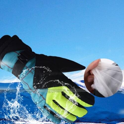 Winter Warm Snowboarding Ski Gloves men women Kids Snow Mittens Waterproof Skiing Breathable Air M/L