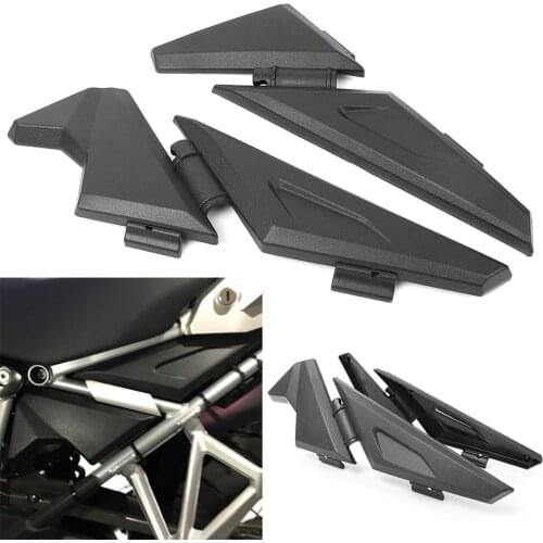 For BMW R1200GS/ADV Adventure 2014 2015 2016 2017 2018 Motorbike Side Panel Frame Guard Protector Cover Black Left + Right