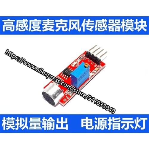 10pcs/lot KY-037 High Sensitivity Microphone Sensor Module Sound Sensor Language Module