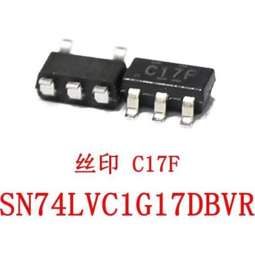 10pcs SN74LVC1G17DBVR SOT23-5 SN74LVC1G17 SOT-23 74LVC1G17DBVR SOT-23-5 SN74LVC1G17DBV