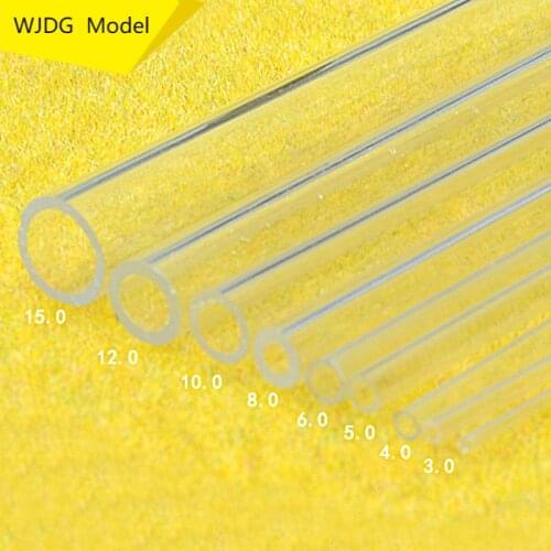 20 Pc plexiglass rod, hollow tube, building model diy manual materials building kit miniature model building