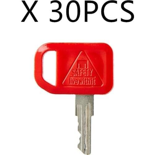 30 Key For John Deere Ignition Switch Fit Loaders Tractors Backhoes Starter AR51481 Free Shipping