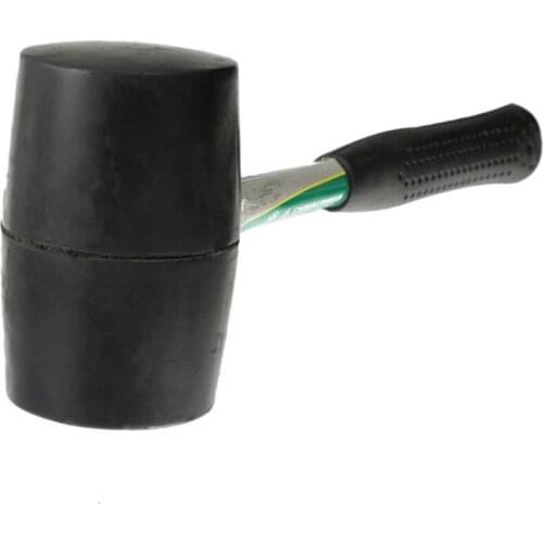 63mm Multifunctional Rubber Hammer With Anti-slip Grip Rubber Mallet Household Hand Building Tools Martelo